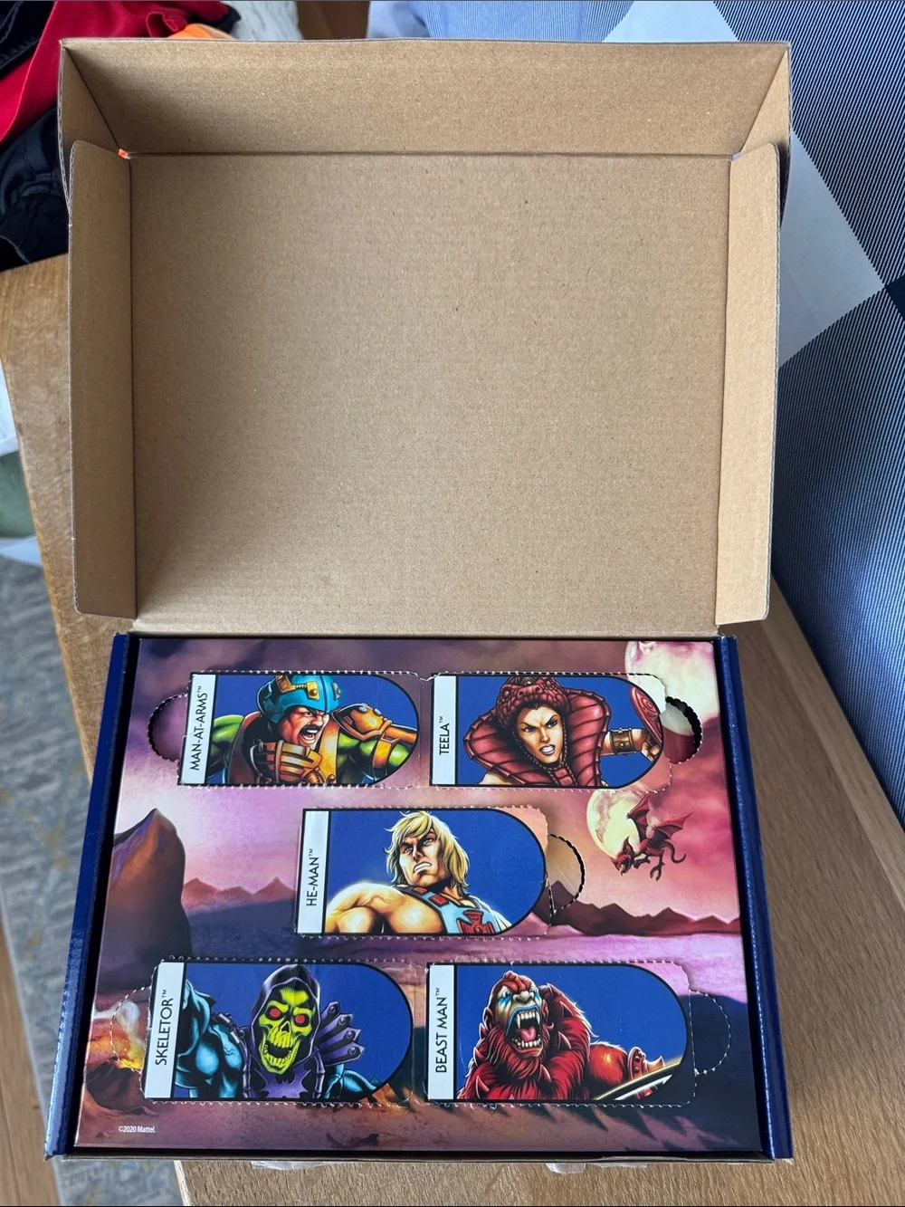 Hot Wheels Masters of the Universe MOTU Character Cars 5-Pack Box Set 1:64
